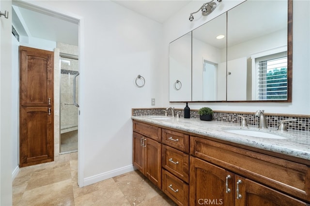 173 Butler Ct, Claremont, CA 91711 - bathroom with double vanity and an enclosed shower