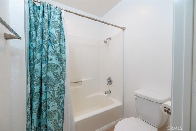 1345 Cabrillo Park Dr Unit A06, Santa Ana, CA 92701 - full bath featuring shower / bath combo with shower curtain and toilet