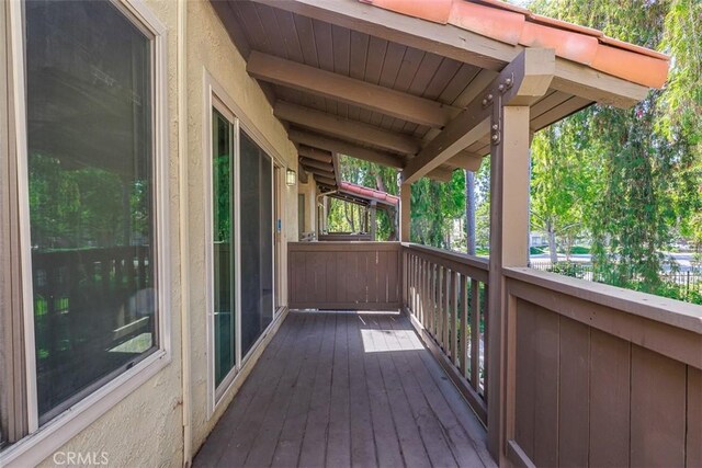 1345 Cabrillo Park Dr Unit A06, Santa Ana, CA 92701 - view of wooden deck