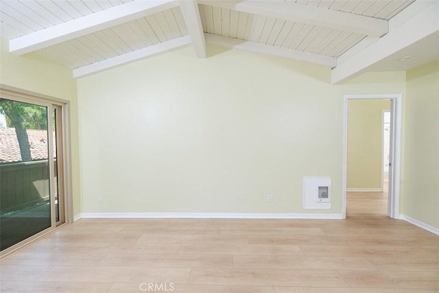 1345 Cabrillo Park Dr Unit A06, Santa Ana, CA 92701 - unfurnished room with light wood finished floors and heating unit