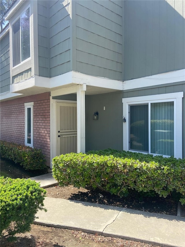 1060 Golden Springs Dr Unit B, Diamond Bar, CA 91765 - doorway to property featuring brick siding
