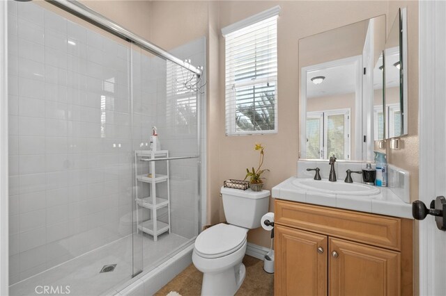 13812 Breeders Cup Dr, Rancho Cucamonga, CA 91739 - bathroom with a stall shower and vanity