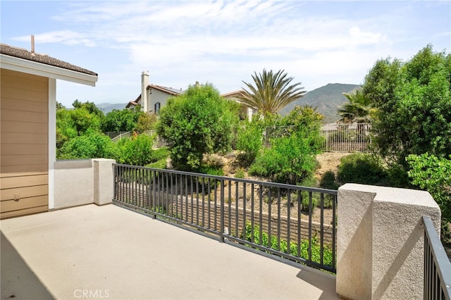 13812 Breeders Cup Dr, Rancho Cucamonga, CA 91739 - patio / terrace with a mountain view
