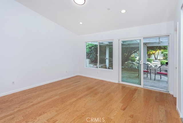 22570 Napa St, West Hills, CA 91304 - unfurnished room featuring healthy amount of natural light, light wood-type flooring, and recessed lighting