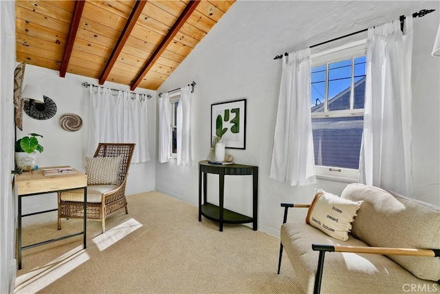 135 Turquoise Ave, Newport Beach, CA 92662 - living area with wood ceiling and carpet