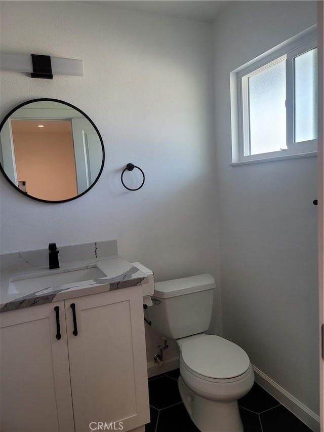 6091 Larchwood Dr, Huntington Beach, CA 92647 - bathroom featuring vanity and tile patterned floors