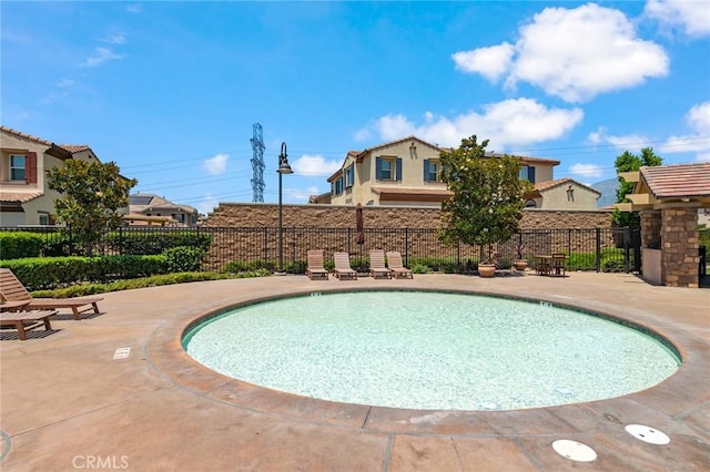 13246 Baxter Springs Dr, Rancho Cucamonga, CA 91739 - community pool featuring a patio area