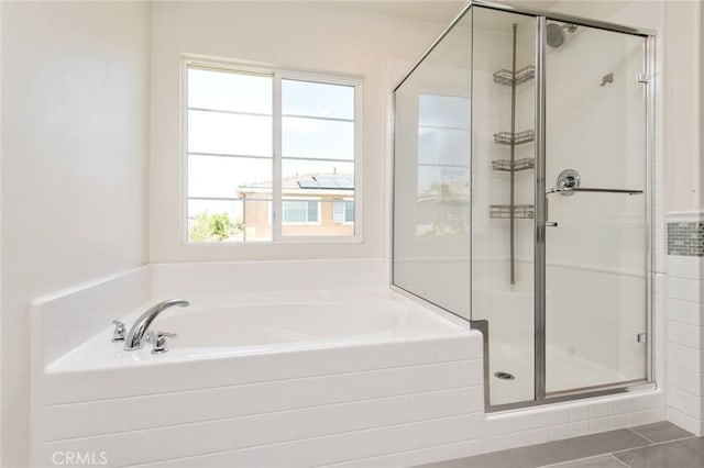 13246 Baxter Springs Dr, Rancho Cucamonga, CA 91739 - full bathroom with a stall shower and a garden tub
