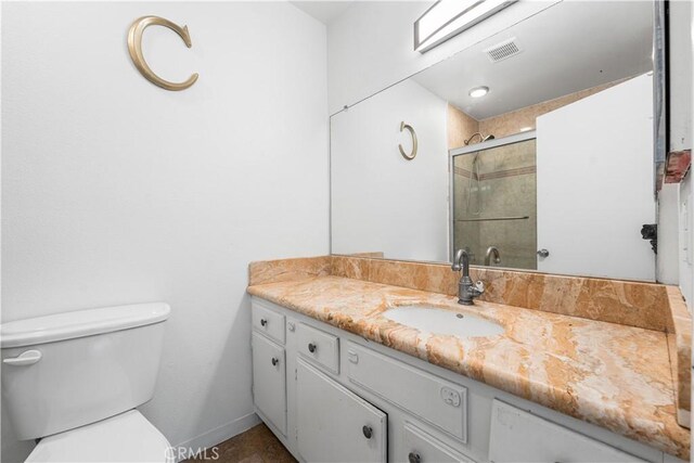 9525 Sylmar Ave Unit 2, Panorama City, CA 91402 - full bath with vanity and a shower stall