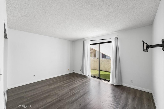 9525 Sylmar Ave Unit 2, Panorama City, CA 91402 - unfurnished room featuring wood finished floors and a textured ceiling