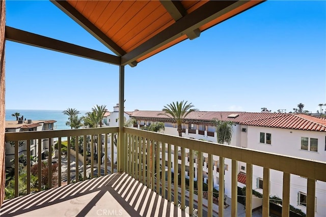 409 Arenoso Ln Unit 9, San Clemente, CA 92672 - balcony featuring a water view