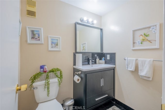 15053 Sherman Way Unit A, Van Nuys, CA 91405 - bathroom featuring vanity and decorative backsplash
