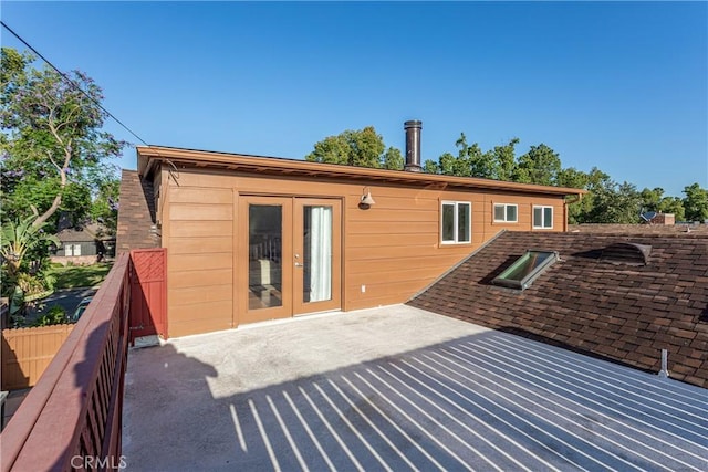 624 S Reese Pl, Burbank, CA 91506 - back of property with french doors