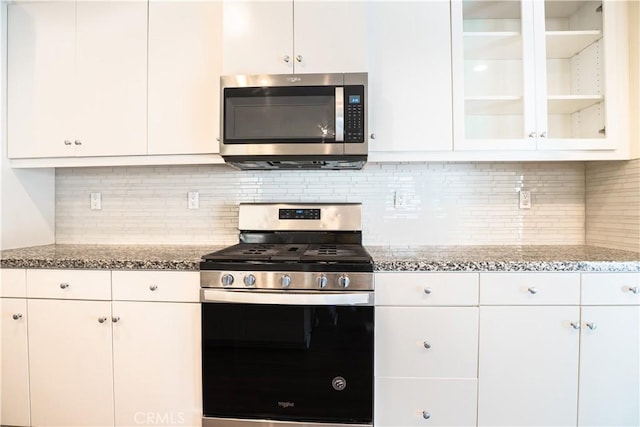12893 Breccia Way, Moreno Valley, CA 92555 - kitchen featuring appliances with stainless steel finishes and white cabinetry