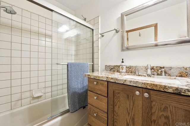 15935 Mac Tan Ln, Valley Center, CA 92082 - bathroom with vanity and enclosed tub / shower combo