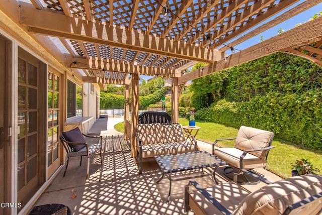 2274 Via Tomas, Camarillo, CA 93010 - view of patio / terrace with a pergola