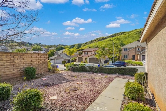 29720 Creekbed Rd, Castaic, CA 91384 - view of yard with a residential view and a mountain view