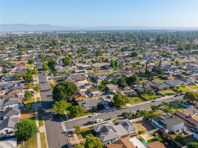 950 E Yale St, Ontario, CA 91764 - aerial view of property and surrounding area featuring mountains and nearby suburban area