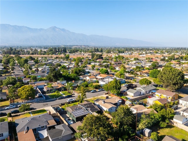 950 E Yale St, Ontario, CA 91764 - aerial view of residential area featuring a mountain backdrop