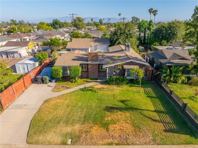 950 E Yale St, Ontario, CA 91764 - aerial perspective of suburban area
