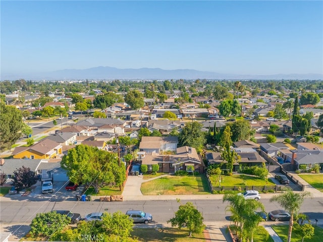 950 E Yale St, Ontario, CA 91764 - aerial view of residential area featuring a mountainous background