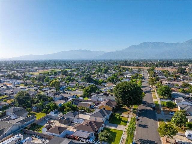 950 E Yale St, Ontario, CA 91764 - aerial perspective of suburban area with a mountain backdrop