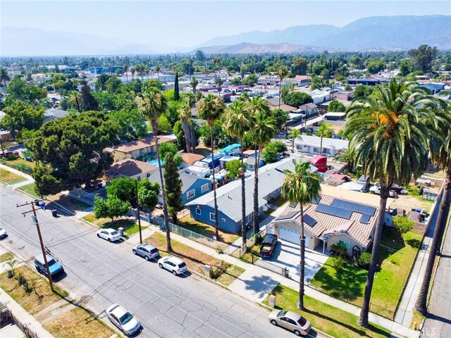 188 E 11th St Unit 1-4, San Bernardino, CA 92410 - aerial view of residential area with mountains