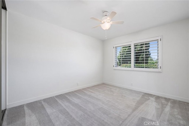 10519 La Rosa Cir, Fountain Valley, CA 92708 - carpeted spare room with a ceiling fan and baseboards