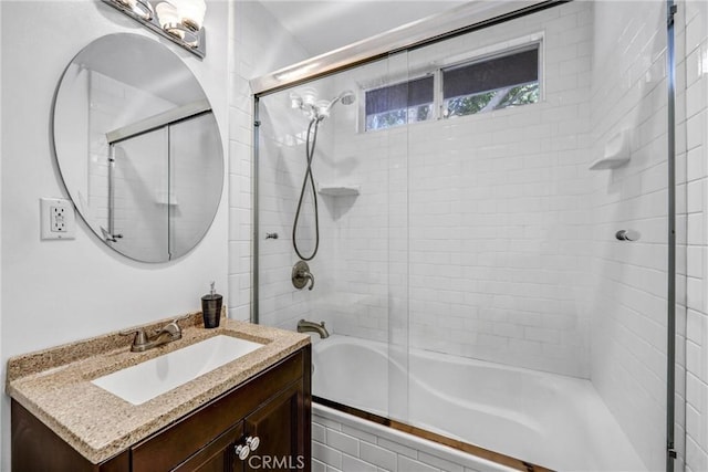17106 Donmetz St, Granada Hills, CA 91344 - full bath with vanity and tiled shower / bath combo