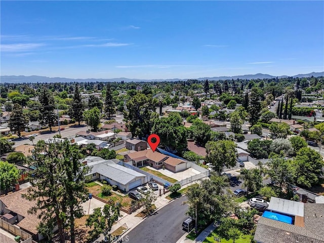 17106 Donmetz St, Granada Hills, CA 91344 - aerial view of residential area with a mountainous background