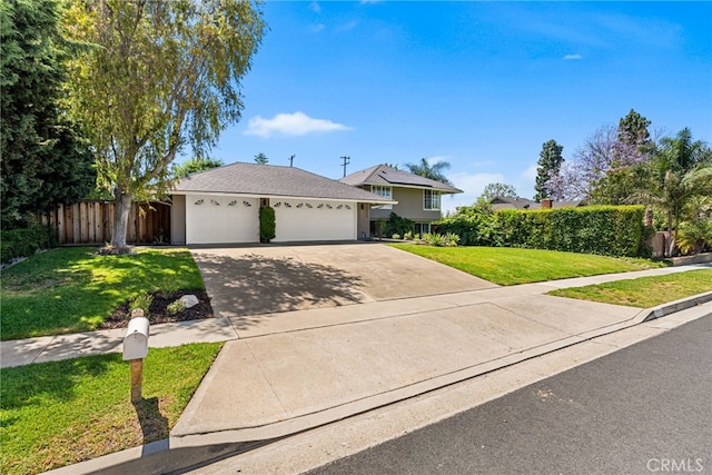 11212 Brunswick Way N, Tustin, CA 92705 - view of front of home with a garage and driveway