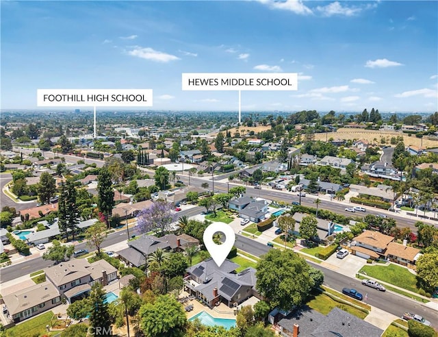 11212 Brunswick Way N, Tustin, CA 92705 - aerial perspective of suburban area