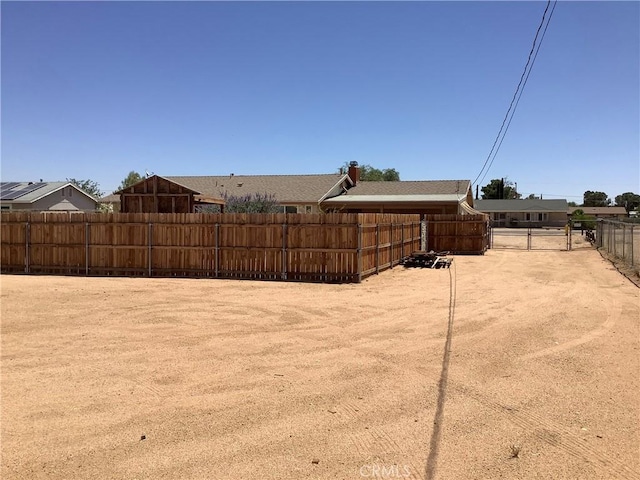 10578 Jamul Rd, Apple Valley, CA 92308 - view of yard