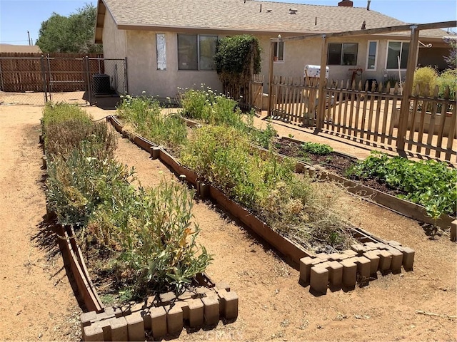10578 Jamul Rd, Apple Valley, CA 92308 - view of yard with a garden