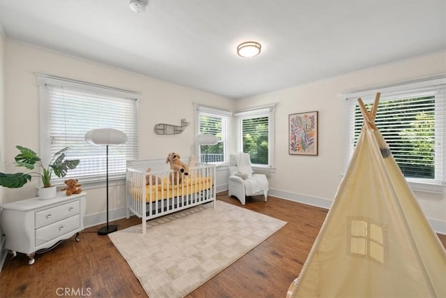 268 S Norton Ave, Los Angeles, CA 90004 - bedroom with wood finished floors and baseboards
