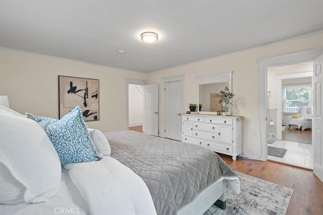 268 S Norton Ave, Los Angeles, CA 90004 - bedroom featuring wood finished floors