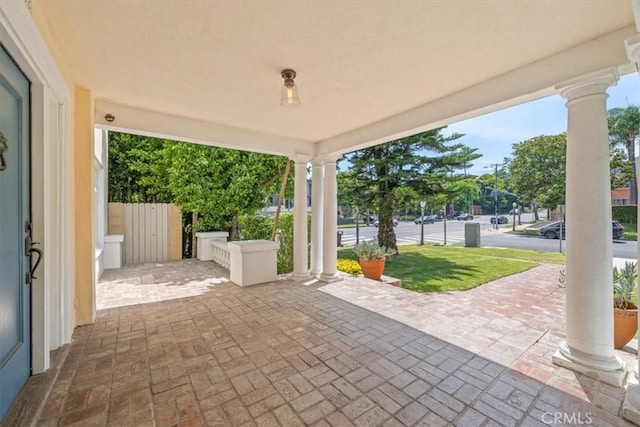 268 S Norton Ave, Los Angeles, CA 90004 - view of patio