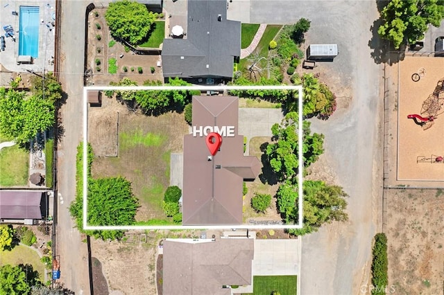 512 S Crawford Ave, Willows, CA 95988 - view of property location featuring property parcel outlined