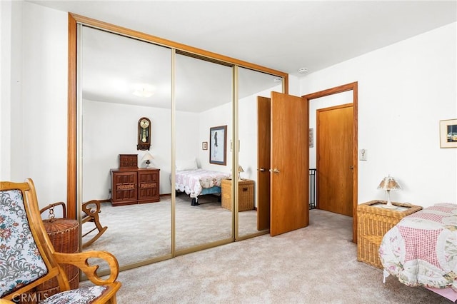 512 S Crawford Ave, Willows, CA 95988 - bedroom featuring light colored carpet and a closet