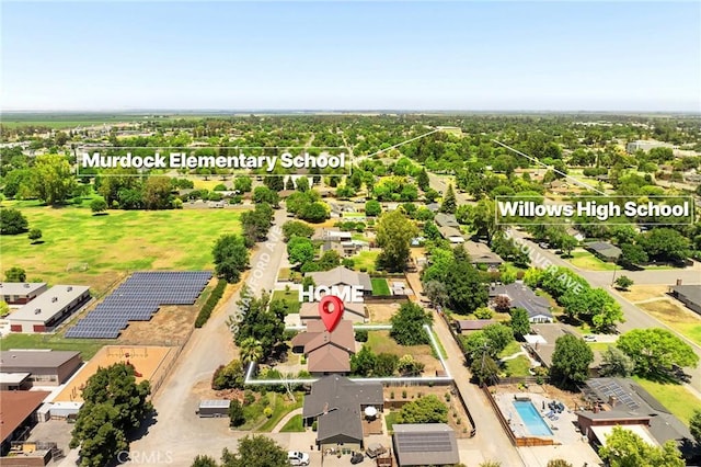 512 S Crawford Ave, Willows, CA 95988 - aerial view of residential area