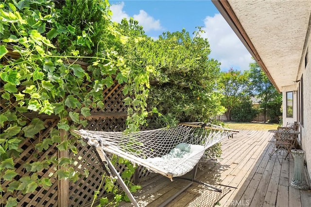 512 S Crawford Ave, Willows, CA 95988 - view of wooden deck
