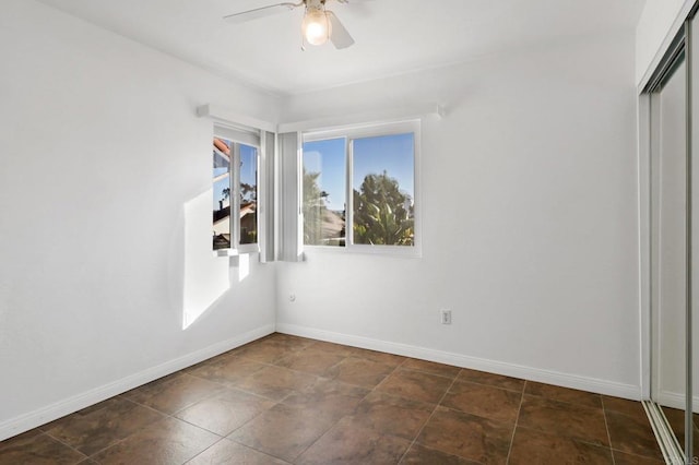 1837 Avenida Sevilla, Oceanside, CA 92056 - spare room with a ceiling fan and baseboards
