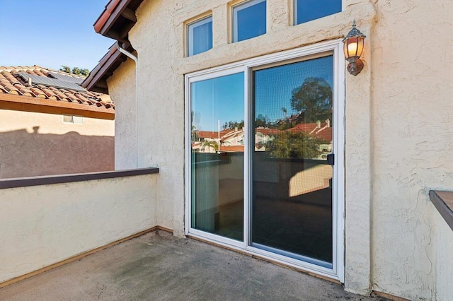 1837 Avenida Sevilla, Oceanside, CA 92056 - doorway to property with stucco siding