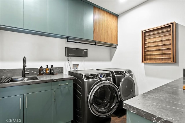 7 Kent Ct, Ladera Ranch, CA 92694 - laundry room with cabinet space and washer and dryer