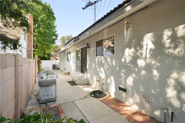 12751 9th St, Garden Grove, CA 92840 - fenced backyard featuring a patio area and entry steps