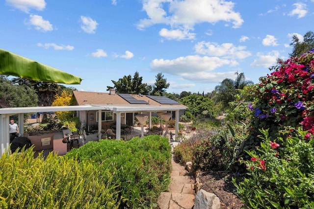 764 Barsby St, Vista, CA 92084 - view of yard with a patio