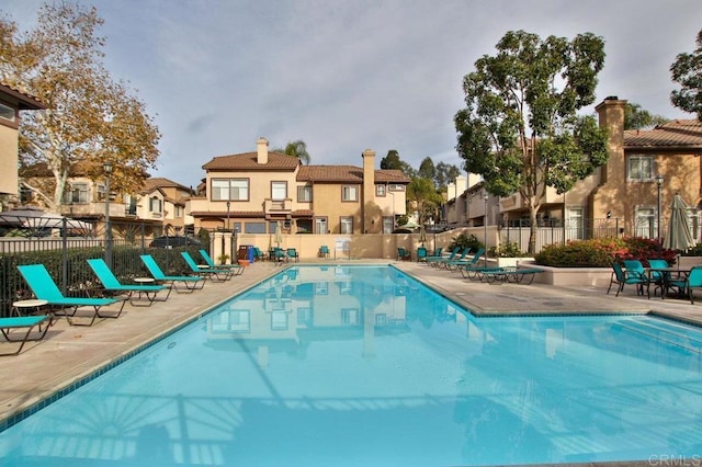 11368 Via Rancho San Diego Unit C, El Cajon, CA 92019 - community pool featuring a patio and a residential view