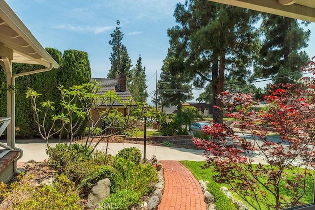 430 N Canyon Blvd, Monrovia, CA 91016 - view of yard with a patio