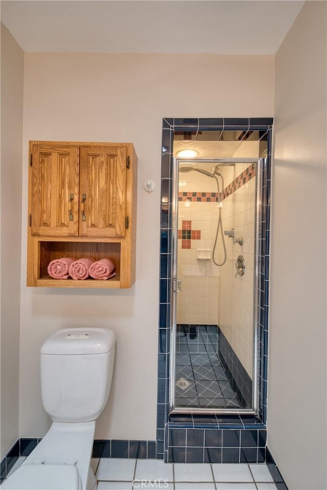 430 N Canyon Blvd, Monrovia, CA 91016 - full bath with a stall shower and tile patterned flooring