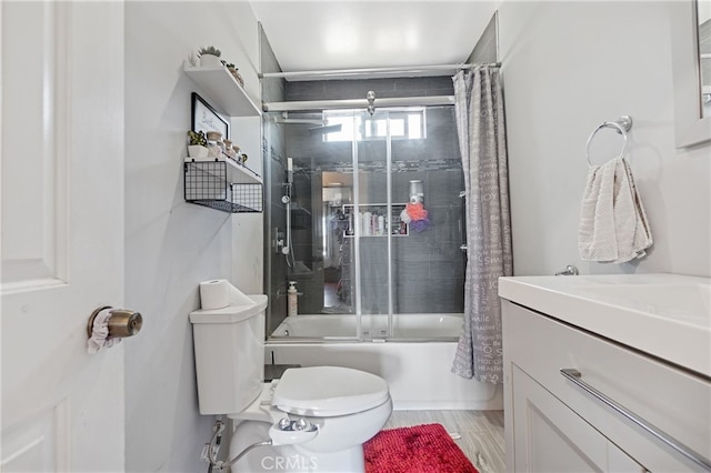 1445 W 155th St, Compton, CA 90220 - full bath featuring combined bath / shower with glass door and vanity